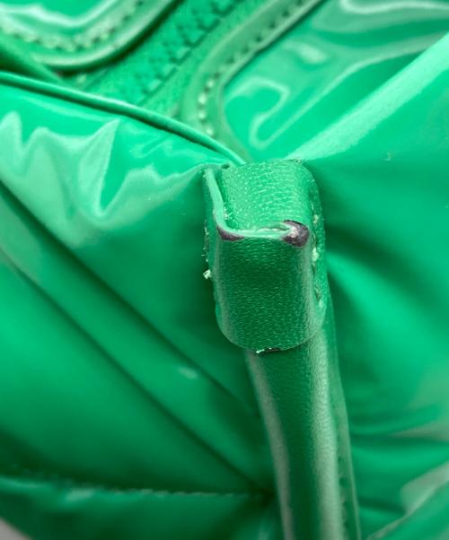 Kate Spade（ケイトスペード）Kate Spade (ケイトスペード) キップ パフィー スモール トート グリーンの古着・服飾アイテム