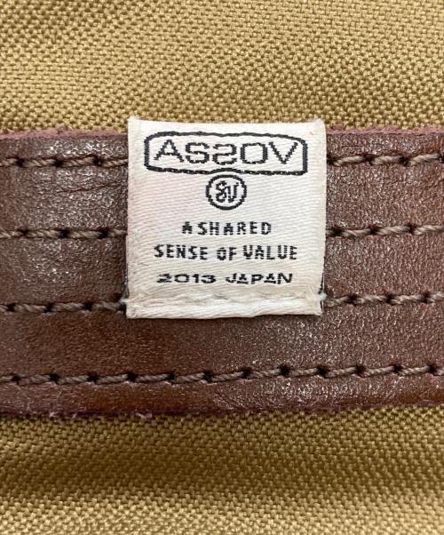 AS2OV（アッソブ）AS2OV (アッソブ) CORDURA DOBBY 305D 3WAY BACK PACK ベージュの古着・服飾アイテム