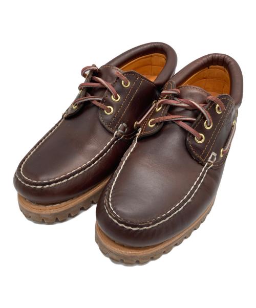 Timberland（ティンバーランド）Timberland (ティンバーランド) 3eye ブラウン サイズ:UK8の古着・服飾アイテム