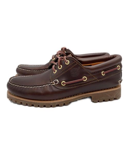 Timberland（ティンバーランド）Timberland (ティンバーランド) 3eye ブラウン サイズ:UK8の古着・服飾アイテム