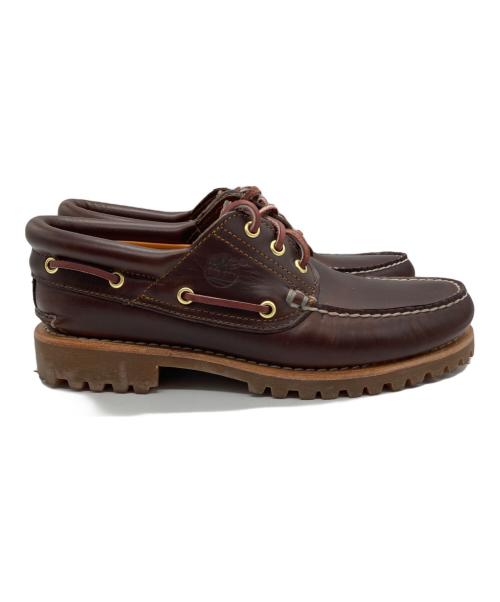 Timberland（ティンバーランド）Timberland (ティンバーランド) 3eye ブラウン サイズ:UK8の古着・服飾アイテム