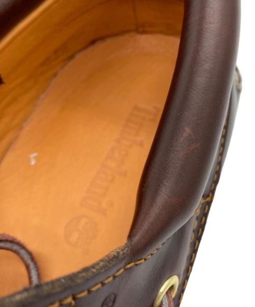 Timberland（ティンバーランド）Timberland (ティンバーランド) 3eye ブラウン サイズ:UK8の古着・服飾アイテム