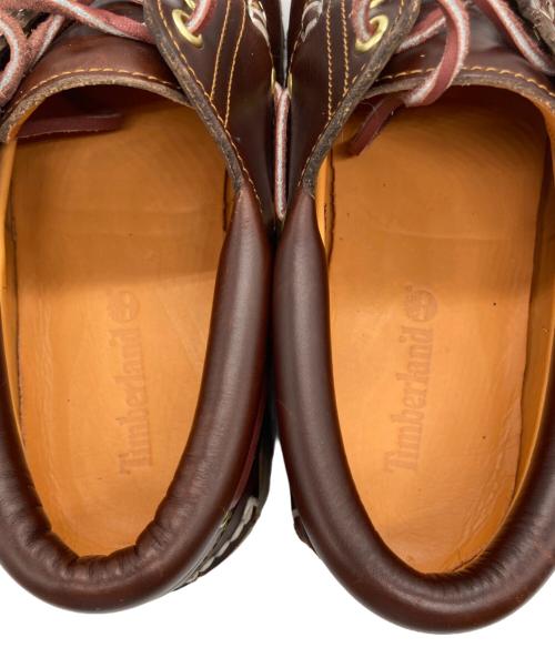 Timberland（ティンバーランド）Timberland (ティンバーランド) 3eye ブラウン サイズ:UK8の古着・服飾アイテム