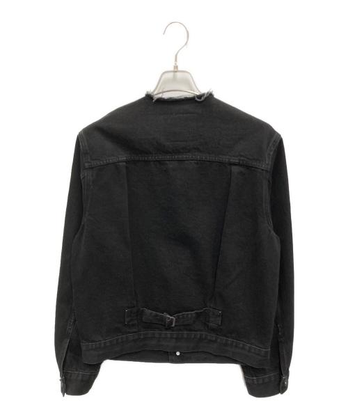 LEVI'S（リーバイス）LEVI'S (リーバイス) Type 1 Trucker Jacket COLLARLESS ブラック サイズ:XSの古着・服飾アイテム