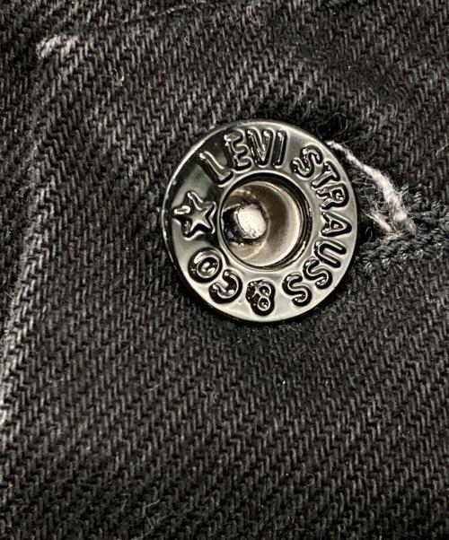 LEVI'S（リーバイス）LEVI'S (リーバイス) Type 1 Trucker Jacket COLLARLESS ブラック サイズ:XSの古着・服飾アイテム