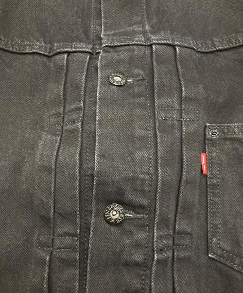 LEVI'S（リーバイス）LEVI'S (リーバイス) Type 1 Trucker Jacket COLLARLESS ブラック サイズ:XSの古着・服飾アイテム
