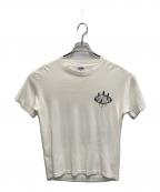 TOP DAWGトップ ドッグ）の古着「プリントTシャツ」｜ホワイト