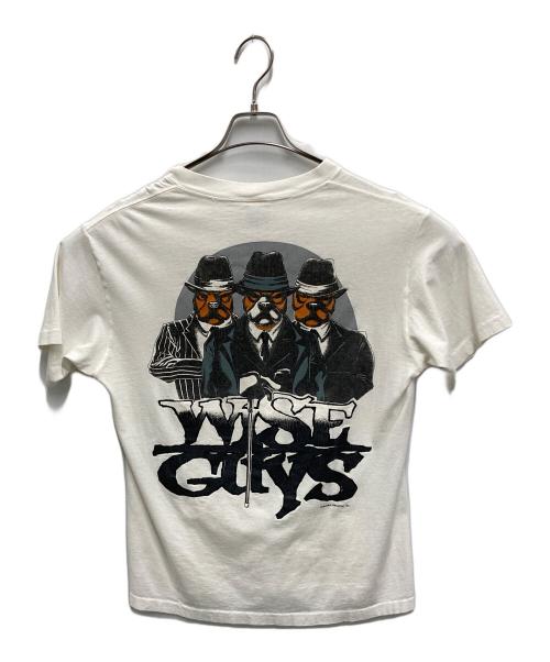 TOP DAWG（トップ ドッグ）TOP DAWG (トップ ドッグ) プリントTシャツ ホワイト サイズ:Mの古着・服飾アイテム