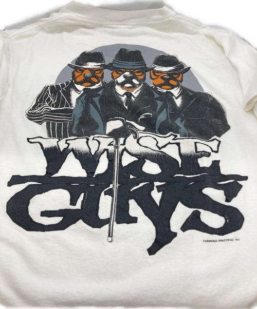 TOP DAWG（トップ ドッグ）TOP DAWG (トップ ドッグ) プリントTシャツ ホワイト サイズ:Mの古着・服飾アイテム
