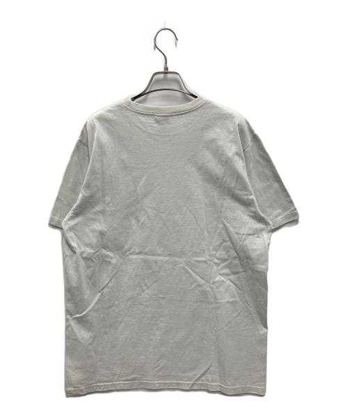 stussy（ステューシー）stussy (ステューシー) NURTURE TEE FOG ホワイト サイズ:Mの古着・服飾アイテム