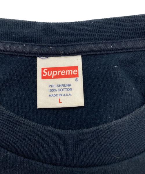 SUPREME（シュプリーム）Supreme (シュプリーム) Disrupt Tee ネイビー サイズ:Lの古着・服飾アイテム