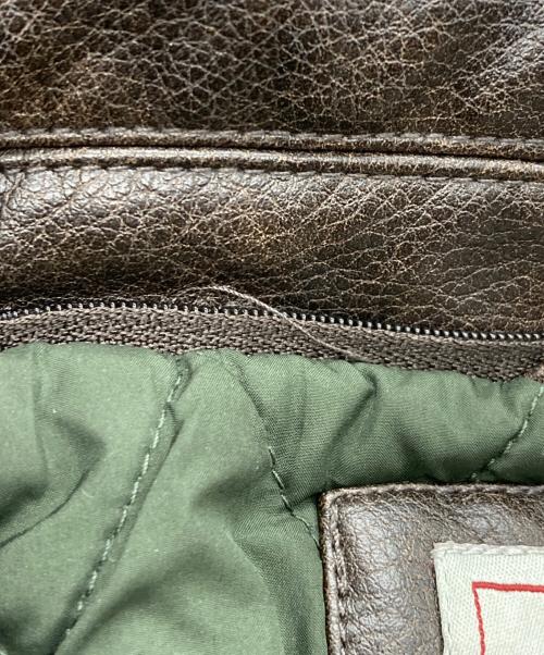 LEVI'S（リーバイス）LEVI'S (リーバイス) 【古着】フェイクレザージャケット ブラウン サイズ:Sの古着・服飾アイテム