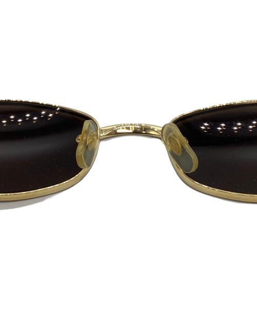 Cartier（カルティエ）Cartier (カルティエ) ウッドテンプル サングラス ブラウン サイズ:53□21の古着・服飾アイテム