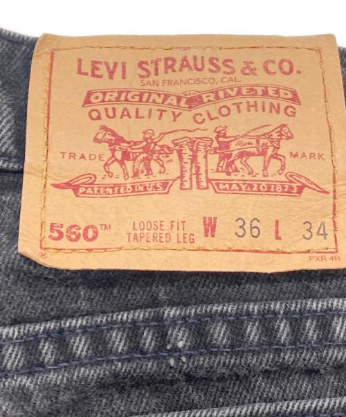 LEVI'S（リーバイス）LEVI'S (リーバイス) 【古着】560デニムパンツ ブラック サイズ:W36の古着・服飾アイテム