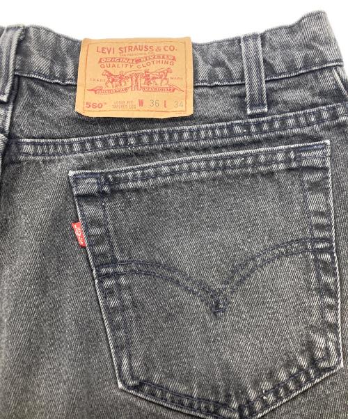 LEVI'S（リーバイス）LEVI'S (リーバイス) 【古着】560デニムパンツ ブラック サイズ:W36の古着・服飾アイテム