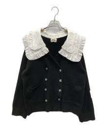 Bibiy.（ビビィ）の古着「ANNABELLE CARDIGAN」｜ブラック