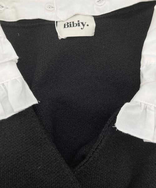 Bibiy.（ビビィ）Bibiy. (ビビィ) ANNABELLE CARDIGAN ブラック サイズ:FREE 未使用品の古着・服飾アイテム