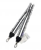 setsuko sagittaireセツコセジテール）の古着「PVC ストラップ」｜ホワイト×ブラック