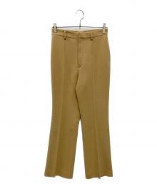AURALEE（オーラリー）の古着「TENSE WOOL DOUBLE CLOTH SLACKS」｜ベージュ