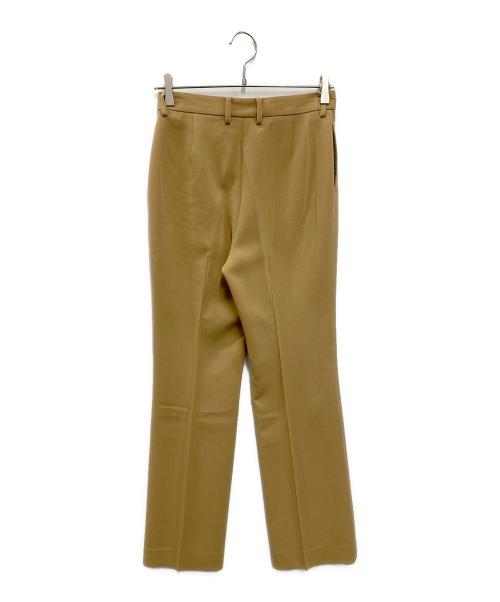 AURALEE（オーラリー）AURALEE (オーラリー) TENSE WOOL DOUBLE CLOTH SLACKS ベージュの古着・服飾アイテム