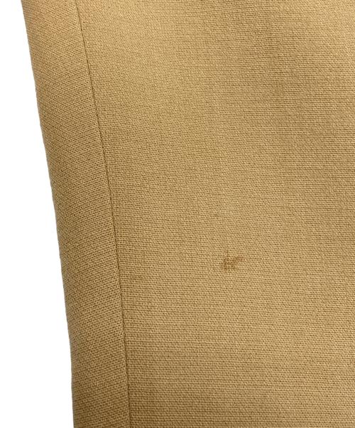 AURALEE（オーラリー）AURALEE (オーラリー) TENSE WOOL DOUBLE CLOTH SLACKS ベージュの古着・服飾アイテム