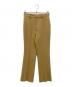 AURALEE（オーラリー）の古着「TENSE WOOL DOUBLE CLOTH SLACKS」｜ベージュ