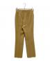 AURALEE (オーラリー) TENSE WOOL DOUBLE CLOTH SLACKS ベージュ：13000円