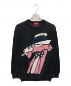SUPREMEシュプリーム）の古着「PINK PANTHER SWEATER」｜ブラック