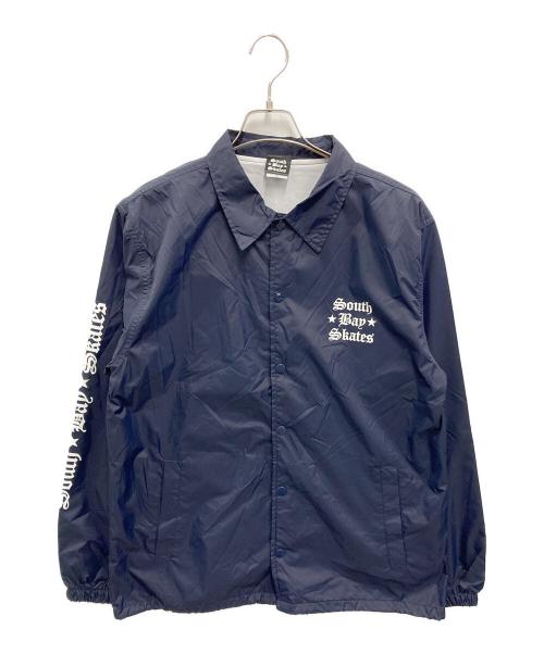 south bay skate（サウス・ベイ・スケート）south bay skate (サウス・ベイ・スケート) コーチジャケット ネイビー サイズ:Lの古着・服飾アイテム
