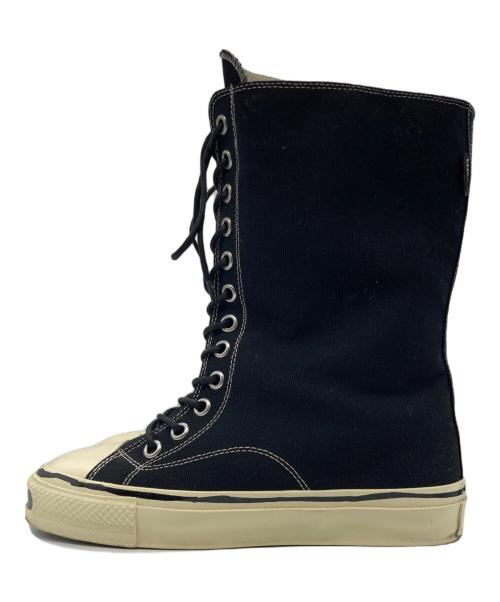 KAMIYA（カミヤ）KAMIYA (カミヤ) Aged Sole Long Sneaker ブラック サイズ:39の古着・服飾アイテム