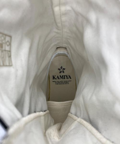 KAMIYA（カミヤ）KAMIYA (カミヤ) Aged Sole Long Sneaker ブラック サイズ:39の古着・服飾アイテム