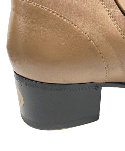 GUCCI（グッチ）GUCCI (グッチ) adidas (アディダス) レースアップブーツ ブラウン サイズ:6の古着・服飾アイテム