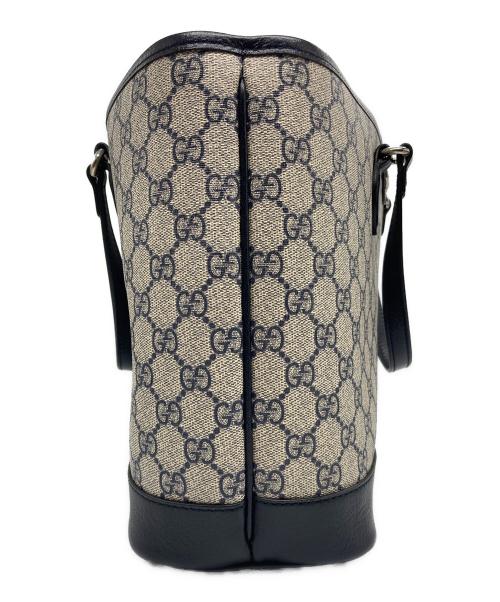 GUCCI（グッチ）GUCCI (グッチ) オフィディアスモールトートバッグ グレー×ネイビーの古着・服飾アイテム