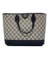 GUCCI（グッチ）の古着「オフィディアスモールトートバッグ」｜グレー×ネイビー