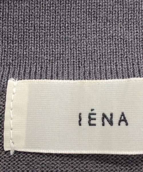 IENA（イエナ）IENA (イエナ) 襟付きボーダーニット グレー サイズ:FREEの古着・服飾アイテム