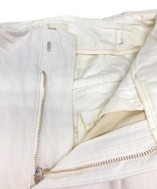 IENA（イエナ）IENA (イエナ) バレルレッグデニム ホワイト サイズ:34の古着・服飾アイテム