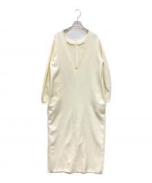 CITYSHOP（シティショップ）の古着「2WAY TUCK SLEEVE DRESS」｜アイボリー
