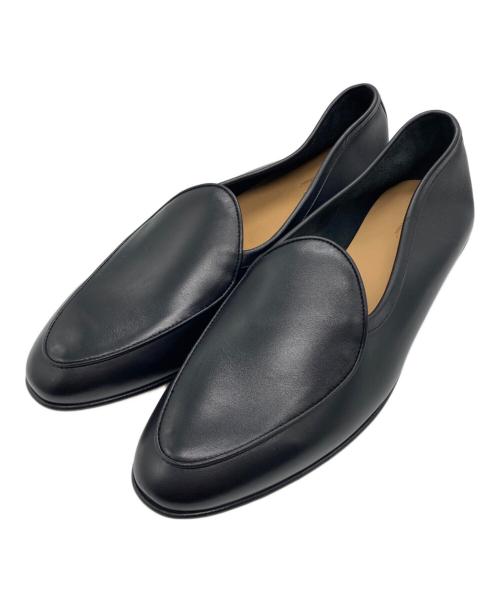 BAUDOIN&LANGE（ボードインアンドランジ）BAUDOIN&LANGE (ボードインアンドランジ) SAGAN CLASSIC LOFER CALF ブラック サイズ:42の古着・服飾アイテム