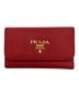 PRADA（プラダ）の古着「サフィアーモ6連キーケース」｜レッド