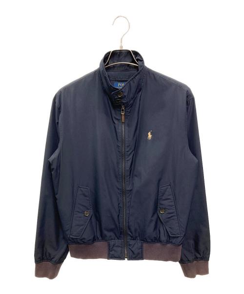POLO RALPH LAUREN（ポロ・ラルフローレン）POLO RALPH LAUREN (ポロ・ラルフローレン) ハリントンジャケット ネイビー サイズ:Sの古着・服飾アイテム