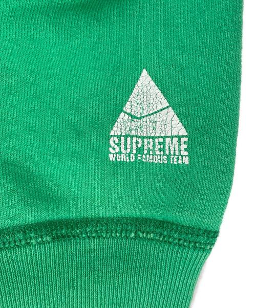 SUPREME（シュプリーム）SUPREME (シュプリーム) PUBLIC ENEMY (パブリック エネミー) クルーネックスウェット グリーン サイズ:XLの古着・服飾アイテム