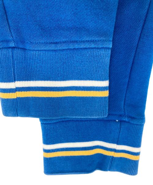 stussy（ステューシー）stussy (ステューシー) スウェットスタジャン ブルー サイズ:Lの古着・服飾アイテム
