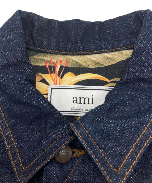AMI Alexandre Mattiussi（アミアレクサンドルマテュッシ）AMI Alexandre Mattiussi (アミアレクサンドルマテュッシ) デニムジャケット インディゴ サイズ:XSの古着・服飾アイテム