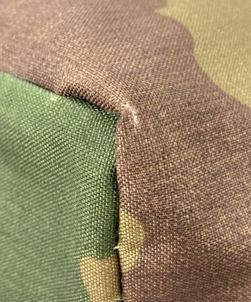 Herve Chapelier（エルベシャプリエ）Herve Chapelier (エルベシャプリエ) 725W カモ柄舟型トートバッグ グリーン×ブラウンの古着・服飾アイテム