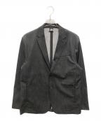 NEW BALANCEニューバランス）の古着「MET24 Denim Single Jacket」｜ブラック