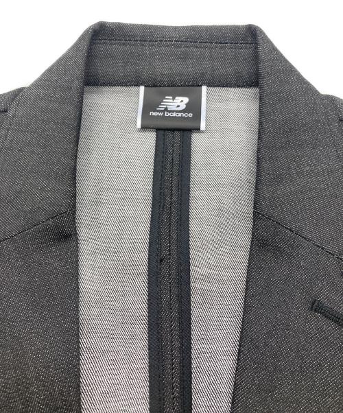 NEW BALANCE（ニューバランス）NEW BALANCE (ニューバランス) MET24 Denim Single Jacket ブラック サイズ:Lの古着・服飾アイテム