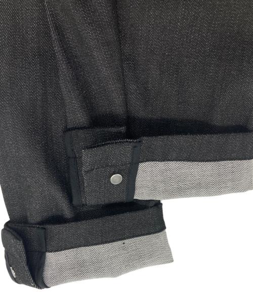 NEW BALANCE（ニューバランス）NEW BALANCE (ニューバランス) MET24 Denim Single Jacket ブラック サイズ:Lの古着・服飾アイテム