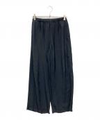 tricot COMME des GARCONSトリココムデギャルソン）の古着「ドットワイドパンツ」｜ブラック