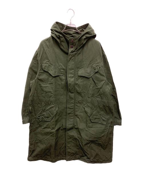 sage de cret（サージュデクレ）sage de cret (サージュデクレ) COパラフィンミリタリーフーデッドコート カーキ サイズ:Mの古着・服飾アイテム