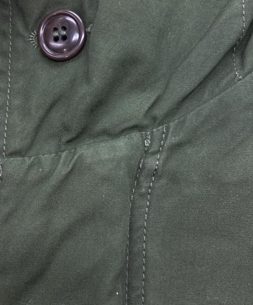 sage de cret（サージュデクレ）sage de cret (サージュデクレ) COパラフィンミリタリーフーデッドコート カーキ サイズ:Mの古着・服飾アイテム